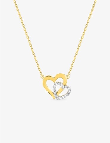 Collier chaîne forçat cœur...