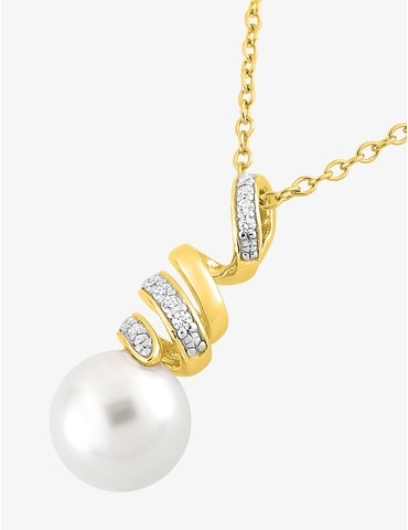Collier serpentin plaqué...