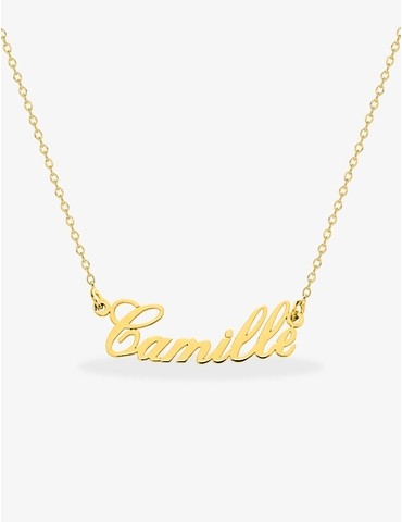 Collier prénom découpé...