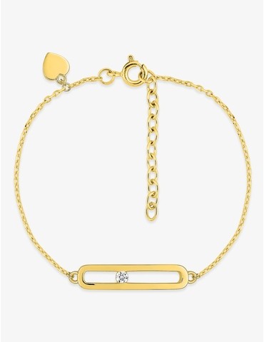 Bracelet rectangle arrondi...