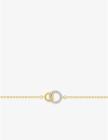 Bracelet cercle plaqué or...