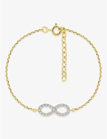 Bracelet motif infini...