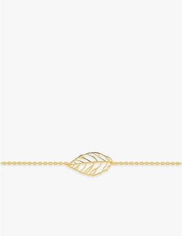 Bracelet feuille ajourée...