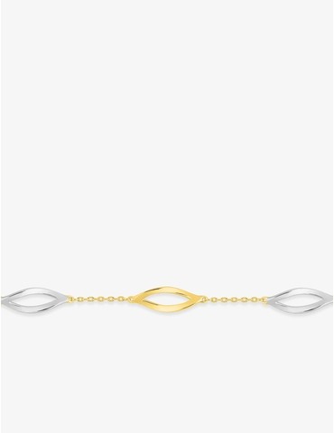 Bracelet losanges plaqué or...