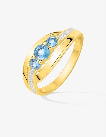 Bague trilogie fantaisie...