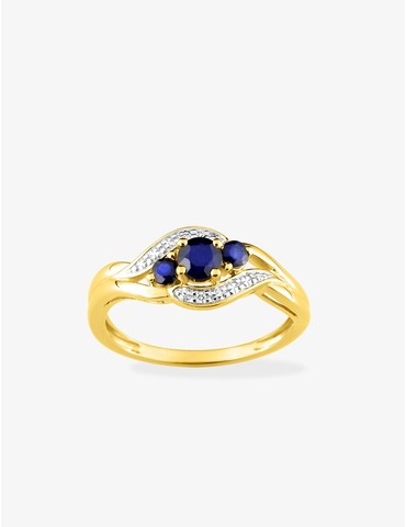 Bague trilogie fantaisie...
