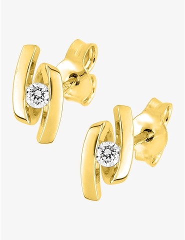 Boucles d'oreilles ruban...