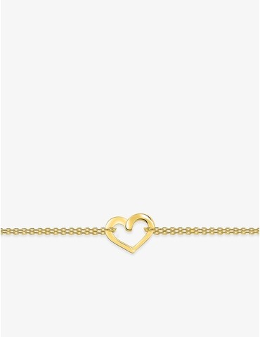 Bracelet cœur plaqué or...