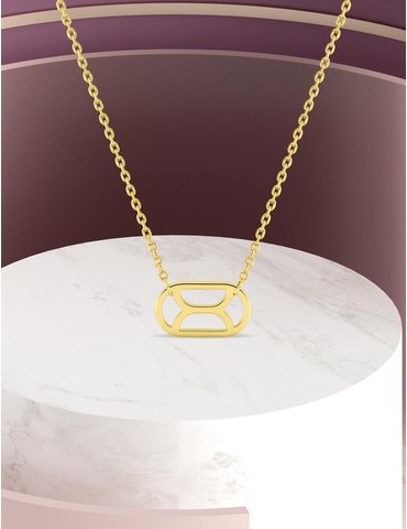 Collier fantaisie Plaqué or