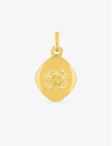 Pendentif zodiaque losange...