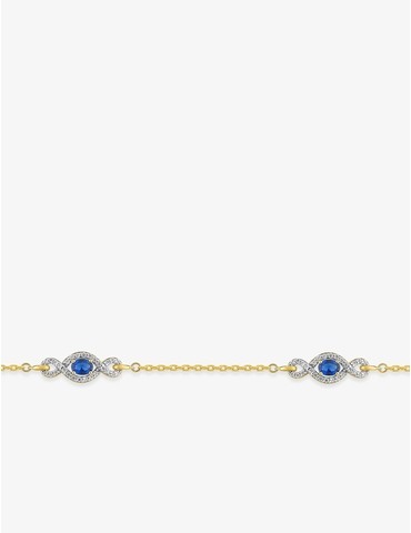 Bracelet fantaisie plaqué...