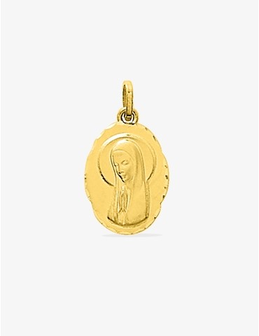 Médaille Vierge ovale...
