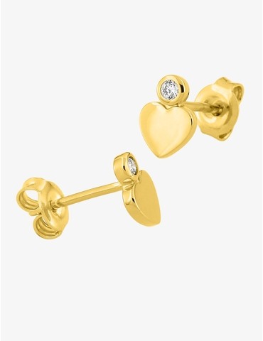 Boucles d'oreilles cœur...