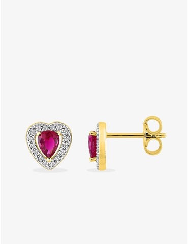 Boucles d'oreilles cœur...