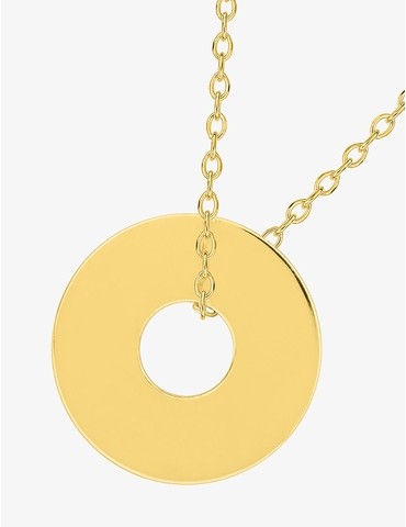 Collier plaqué or avec...