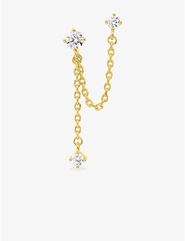 Boucle d'oreille double...