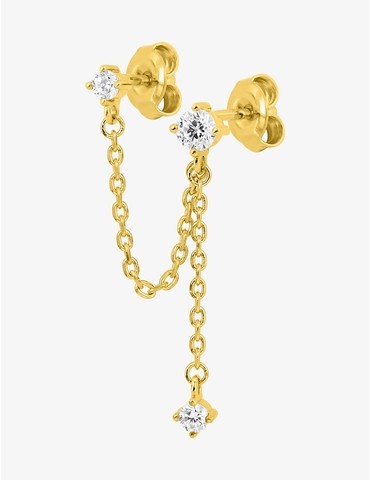 Boucle d'oreille double...