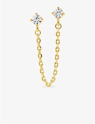 Boucle d'oreille double...