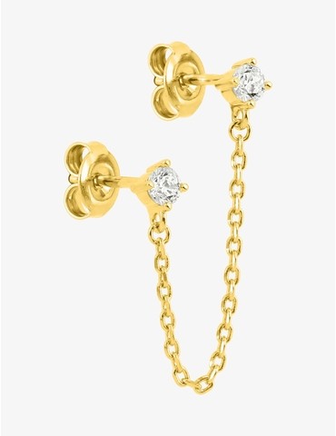 Boucle d'oreille double...