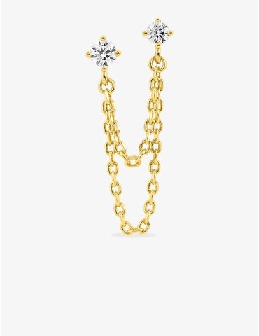 Boucle d'oreille double...