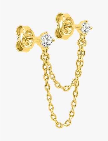 Boucle d'oreille double...