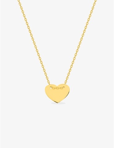 Collier motif cœur en...