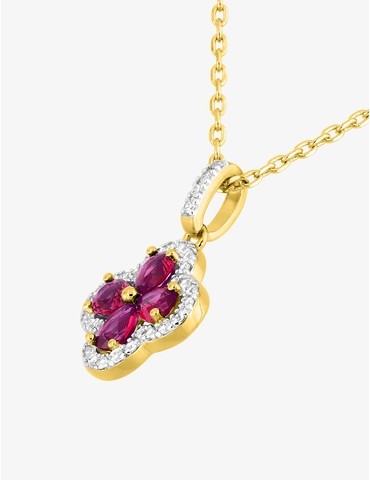 Collier en plaqué or,...
