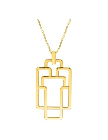 Collier plaqué or avec...