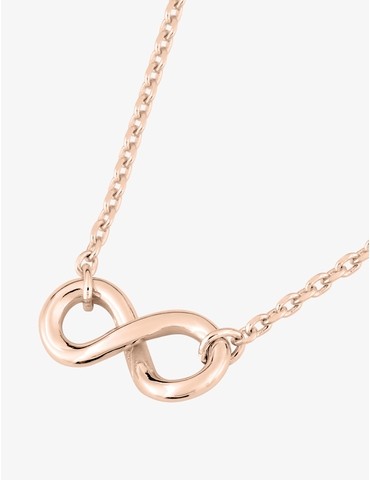 Collier plaqué or rose avec...