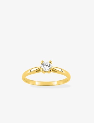 Bague plaquée or et oxydes...