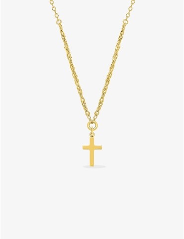 Collier plaqué or pendentif...