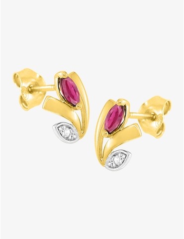Boucles d'oreilles plaquées...