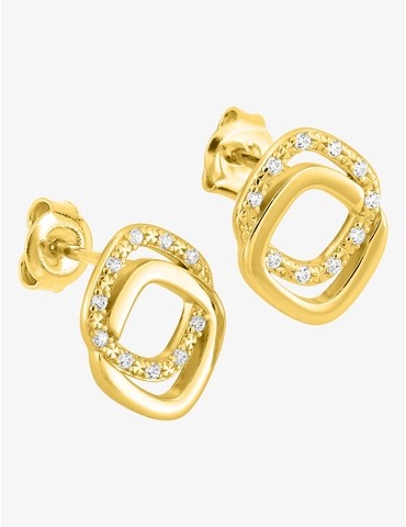Boucles d'oreilles losanges...