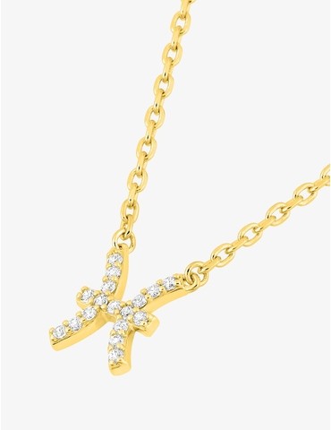 Collier plaqué or jaune,...