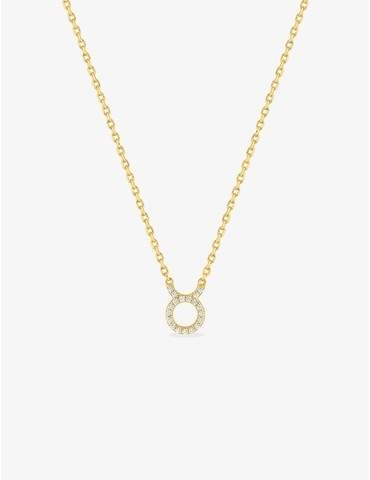 Collier plaqué or jaune,...