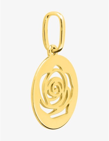 Pendentif plaqué or jaune,...