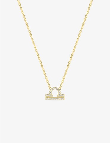 Collier plaqué or jaune,...