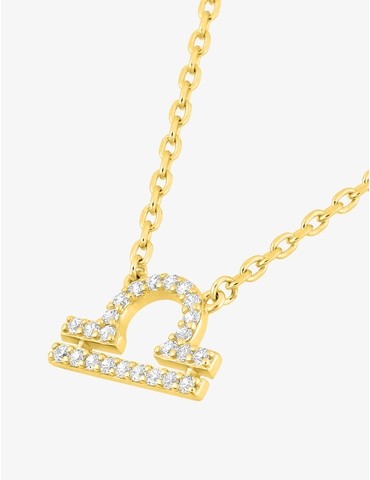 Collier plaqué or jaune,...