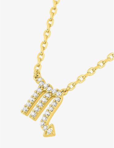 Collier plaqué or jaune,...