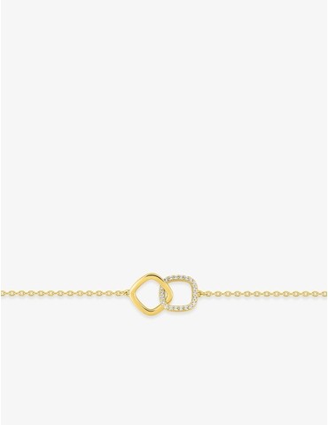 Bracelet plaqué or avec...