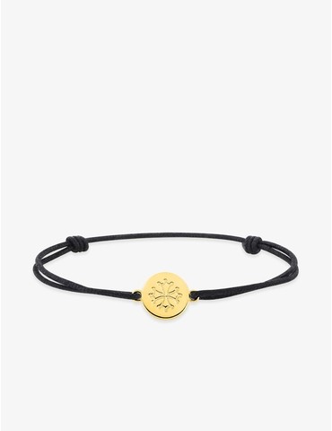 Bracelet cordon noir et...