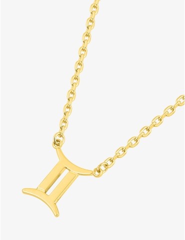 Collier zodiaque Gémeaux en...