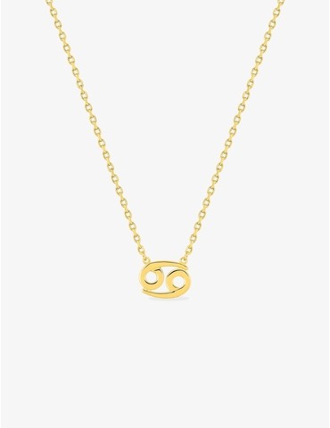 Collier zodiaque Cancer en...