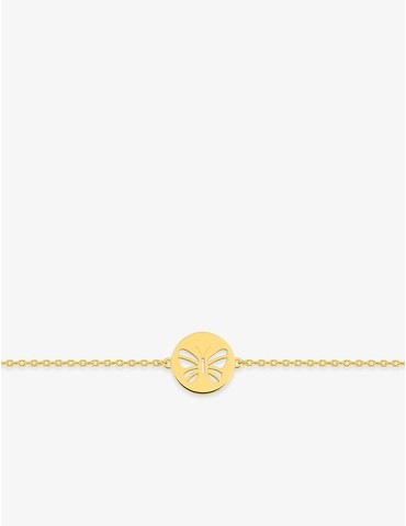 Bracelet chaine en plaqué...