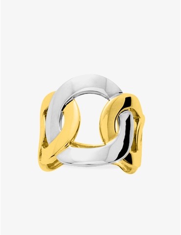 Bague anneaux entrelacés...