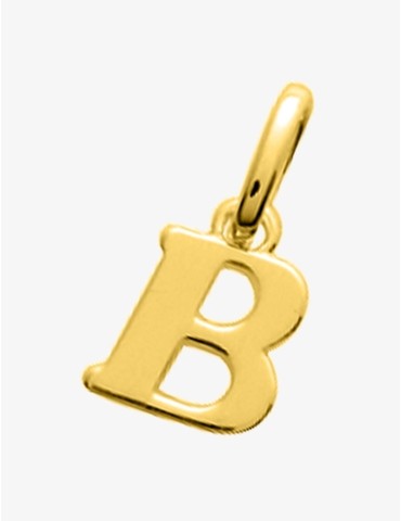 Pendentif initiale "B" en...