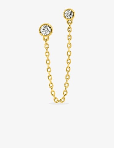 Boucle d'oreille double...