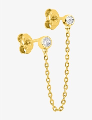 Boucle d'oreille double...