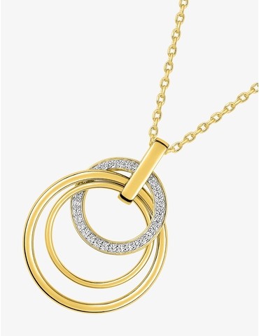 Collier motifs circulaires...