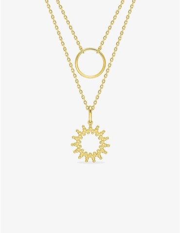 Collier fantaisie plaqué...